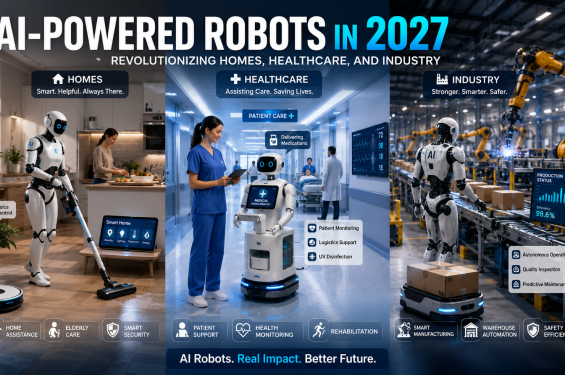 AI-Powered Robots in 2027: Homes, Healthcare & Industry