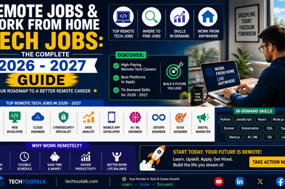Remote Jobs & Work From Home Tech Jobs: The Complete 2026 - 2027 Guide